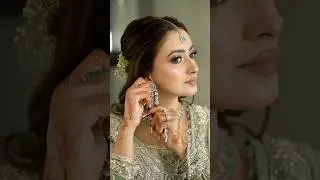 From Simple to Stunning 😍 Bridal Makeup Transformation | NABILA