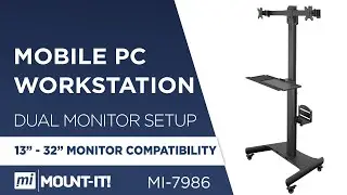 Mobile Computer Cart | Features (MI-7986)