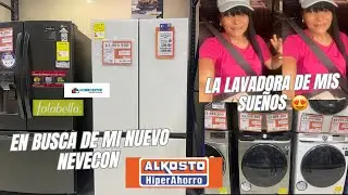 buscando mi nevecon #homecenter #falabella #alkosto compramos mi lavadora de mis sue&ntilde;os😍#mapfre