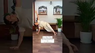 Steps to Visvamitrasana for strengthening your core.
