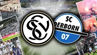 SV Elversberg vs SC Paderborn 💥📢Pyroshow vom Spitzenreiter 🔥 #paderborn #scp #elversberg #sve #vlog