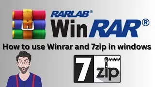 Winrar နဲ့ 7zip ဘယ်လိုသုံးမလဲ ?