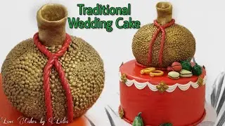 Traditional Wedding Cakes /how to make calabash cake |Kola nut |#weddingcake #Traditionalcake