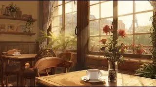 Romantic Café at Sunset | 3 Hours Warm Gentle Jazz for Memories & Deep Relaxation