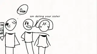 when you're bff is dating your sister