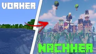 Gro&szlig;e STEAMPUNK-STADT In MINECRAFT GEBAUT!