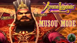 Dynasty Warriors 3 Xtreme Legends Musou Mode - Dong Zhuo (Max Stat Gameplay)
