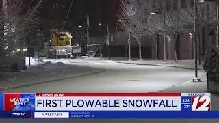Cleanup underway as snow moves out of Southern New England