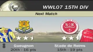 FIFA 07 | WWL 07 15th Division Week 15 Match 9 - Gueugnon vs Stade de Reims [AI vs AI]