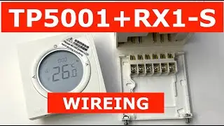 TP5001 Thermostat & RX Receiver Wiring Guide &ndash; Step-by-Step Installation