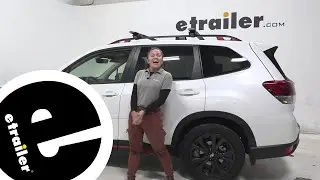 etrailer | Setting up the Inno Aero Crossbars on your 2021 Subaru Forester