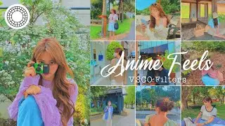 Anime Feels VSCO tutorial photo edit | VSCO full pack