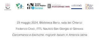 L’emigrazione italiana: un secolo di storie, libri, film e musica - incontri 2024 - incontro 9