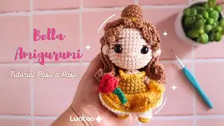 👑🌹Princesa Bella Amigurumi // Tutorial Crochet Paso a Paso🌹 👑