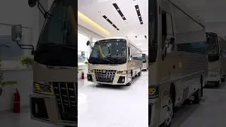 Modified Toyota Coaster Luxury Passenger Bus with Executive Lounge 🔥❤️ #shorts