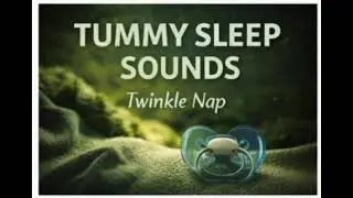 Tummy Sleep Sound for Babies 😴 | Deep Sleep White Noise for Newborns & Toddlers | 1 hours 