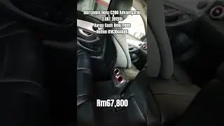 Mercedes Benz C200 Advantgarde 2.0AT year 2015. Kereta cantik harga murah