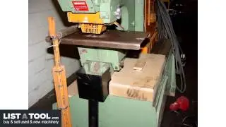 Peddinghaus Peddimax 110/140 Shears, Ironworkers Punch
