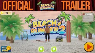 Beach Runner 2 &ndash; The First Horizontal Endless Runner Game (Android Trailer)