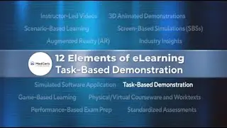 12 Elements of eLearning: Task-Based Demonstration