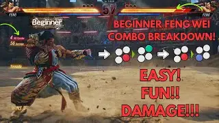 FENG WEI BEGINNER Combo Guide Tekken 8 (Season 2)