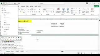 Basic knowledge for Excel 👍