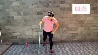 Treino com Cabo de vassoura para iniciante 🧹