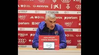 N&Agrave;STIC VS TERUEL | RUEDA DE PRENSA DE VICENTE PARRAS