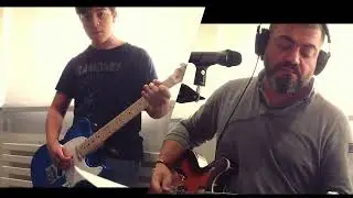 The man who sold the world - Bowie/Nirvana cover feat. Gabriele on Electric Guitar