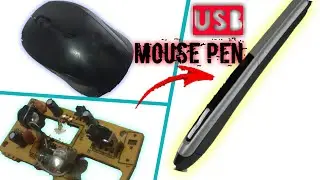 How to make pen mouse | convert your mouse into pen |