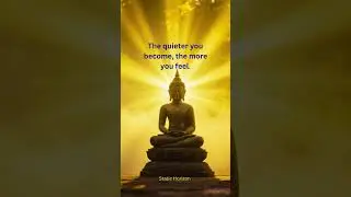 The Golden Buddha Teaches Acceptance Over Resistance #spirituality #buddha #peace