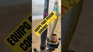 EQUIPO QUE NECESITAS PARA PESCAR CORVINAS 🎣🔥🐠 #pesca #corvina #fishinglures #lurefishing