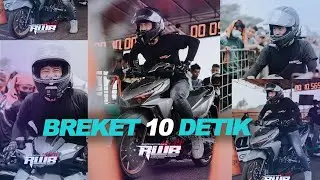 VARIO SPEK 63 FREE BALAP BODISA DRAG BIKE 201M BREKET 10 DETIK RACE Vatrick Di Jokiin Gua Sendiri !!
