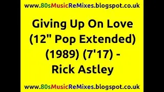 Giving Up On Love (12