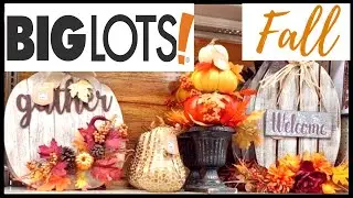 BIG LOTS FALL DECOR