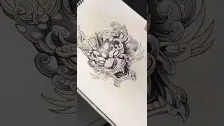 Foo dog oriental | parte do processo de finaliza&ccedil;&atilde;o.
