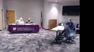Pulaski County Election Department Meeting - 12/29/2025