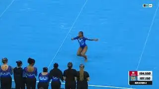 Jordan Chiles Floor UCLA vs Nebraska 2026 9.800