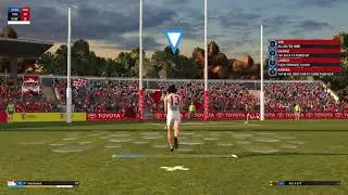 Monstrous premiership quarter from the Swans, Sam Reid makes G-L-I-Z-Y ragequit. AFL Evolution