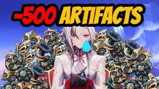 ВОТ ЧТО ВЫ ПОЛУЧИТЕ, ОТПРАВИВ 500 АРТЕФАКТОВ В СЕКРЕТАРЬ | Genshin Impact