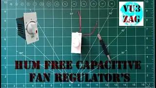 Hum Free Capacitive Fan Regulator