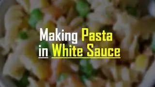 Vegetable Pasta in white sauce