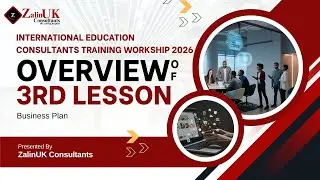 Lesson 3: Business Plans | IECTW 2026 | ZalinUK Consultants