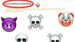 Freeze anyone&rsquo;s IPhone Or IPad (harmless) (can be used on friends) (just a prank)