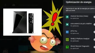 Optimizacion de Energia Apps??📣🔌 Fallos✔Errores 8.0 Oreo🤓Nvidia Shield Android🛸