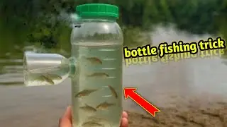 How To Make Bottle Fish Trap 🐟 | plastic water bottle fish trap 🐟 |