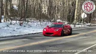2014 Lotus Evora - Road Tested by Antoine C. - Autosport Designs, inc. 
