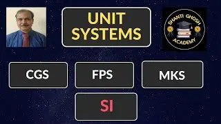 CGS, FPS, MKS UNIT SYSTEM | SI UNIT SYSTEM |SYSTEM OF UNITS