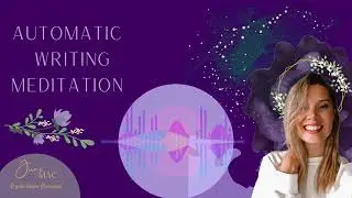 Automatic writing meditation #automaticwriting #meditation #channeling #intuitiondevelopment
