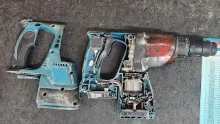 Repair Makita Corldess Rotary Hammer DHR243 ( replace Controller )